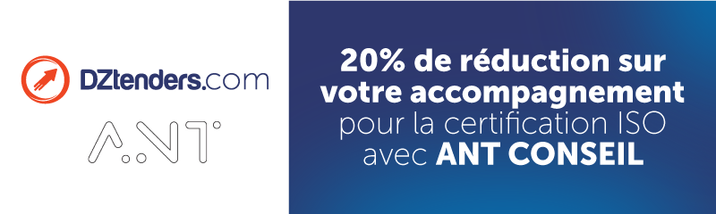 20% de réduction sur votre accompagnement pour la certification ISO avec ANT CONSEIL